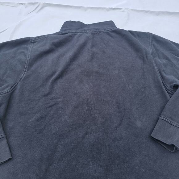 Adult Unisex ALDI Size L Navy Blue Zip Employee Worker Jacket Coat - Picture 8 of 11